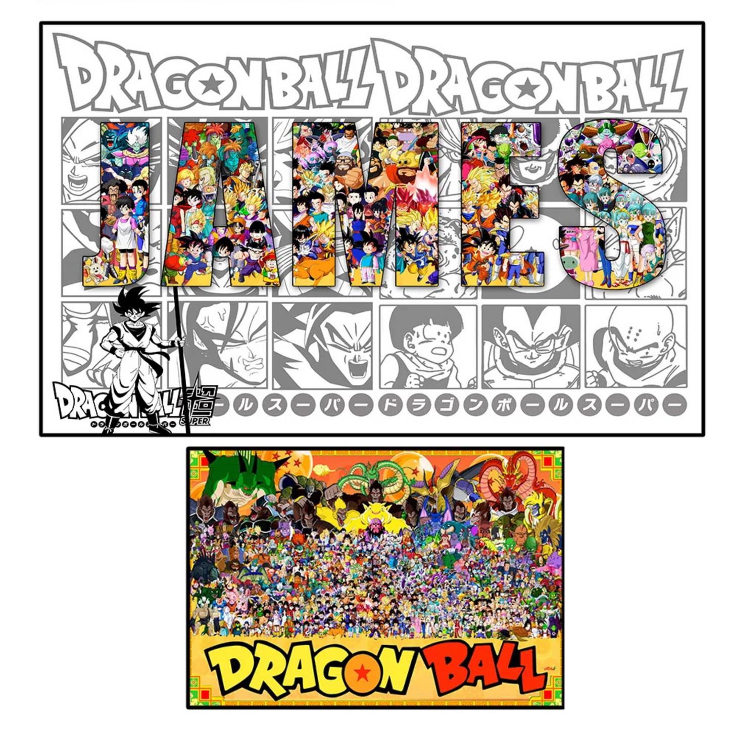 Cuadro/Mantel DBZ Personalizado