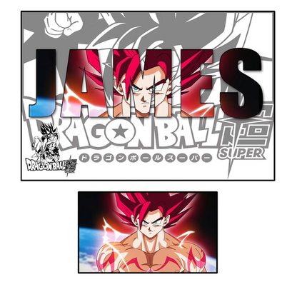 Cuadro/Mantel DBZ Personalizado